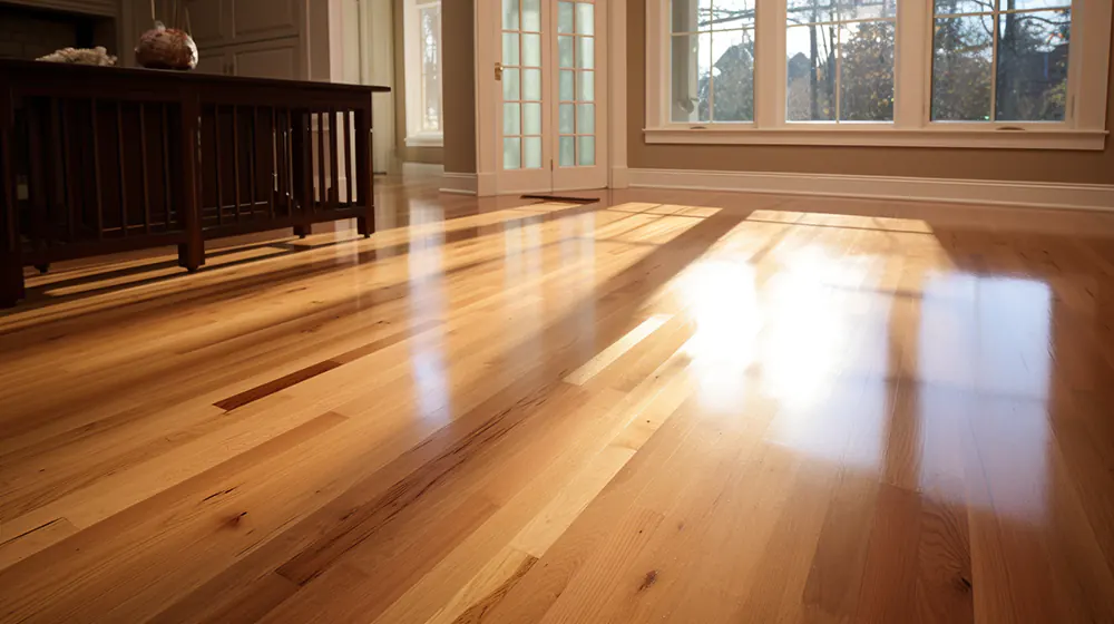 Refinished hardwood floors