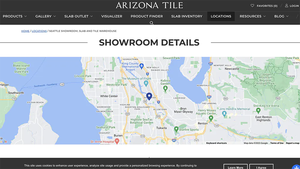 The Arizona Tile Website