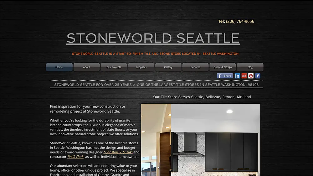 The Stoneworld Seattle Website