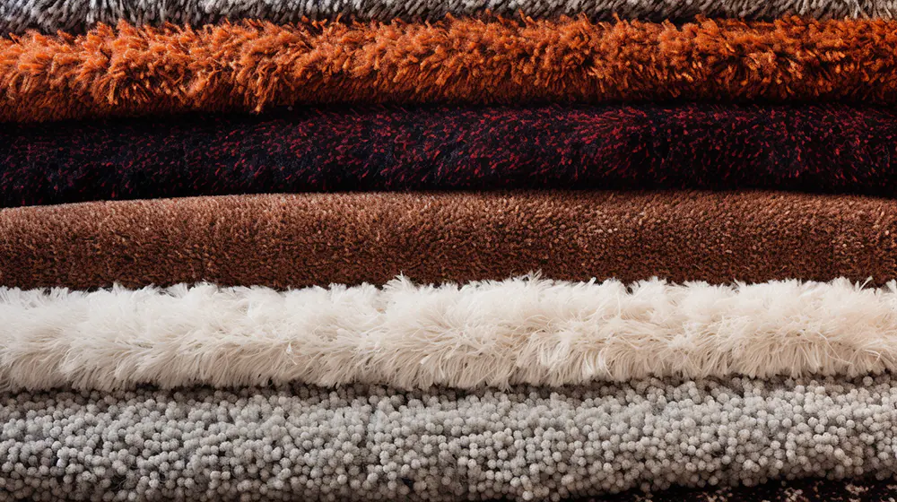 Different types of carpet