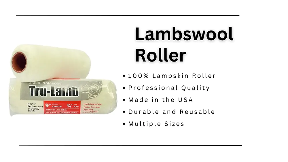 Lambswool roller
