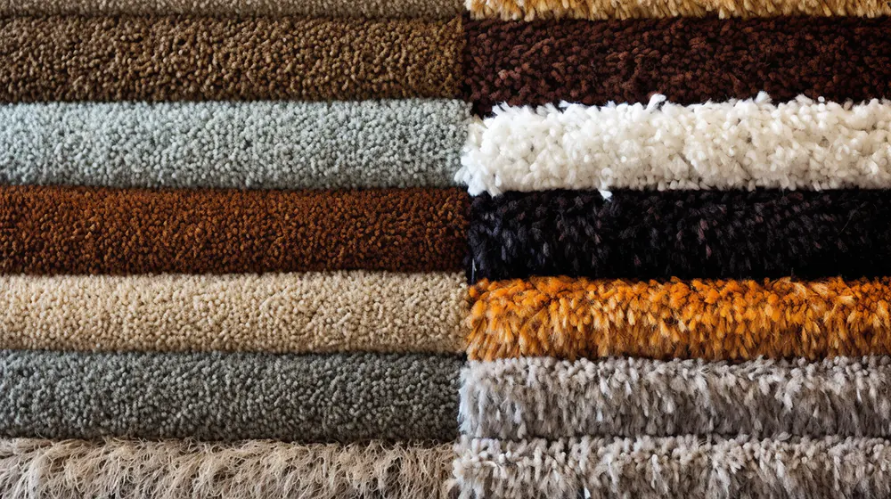 The different types of carpet