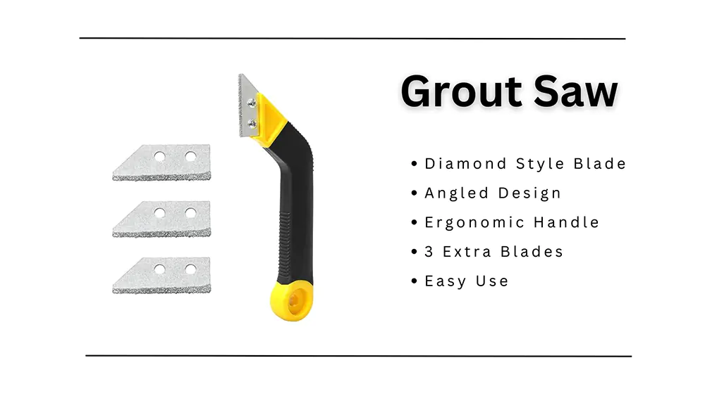 A grout saw