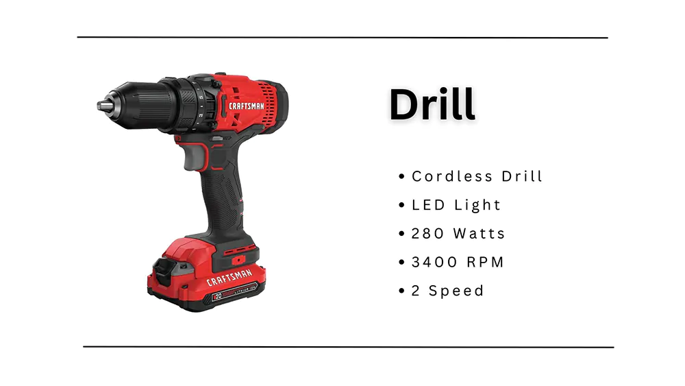 A drill