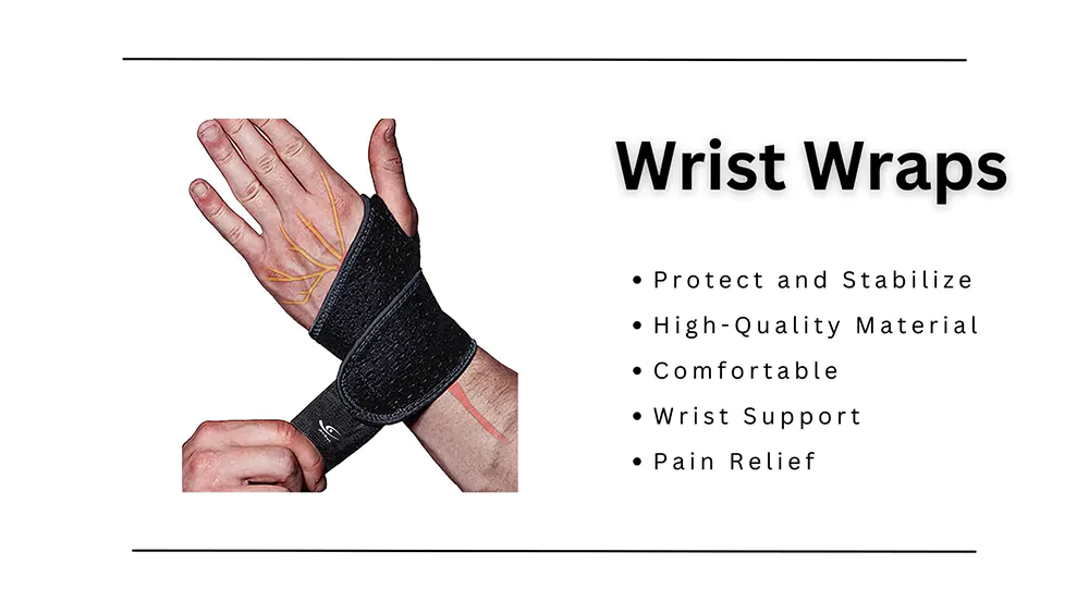 A wrist brace